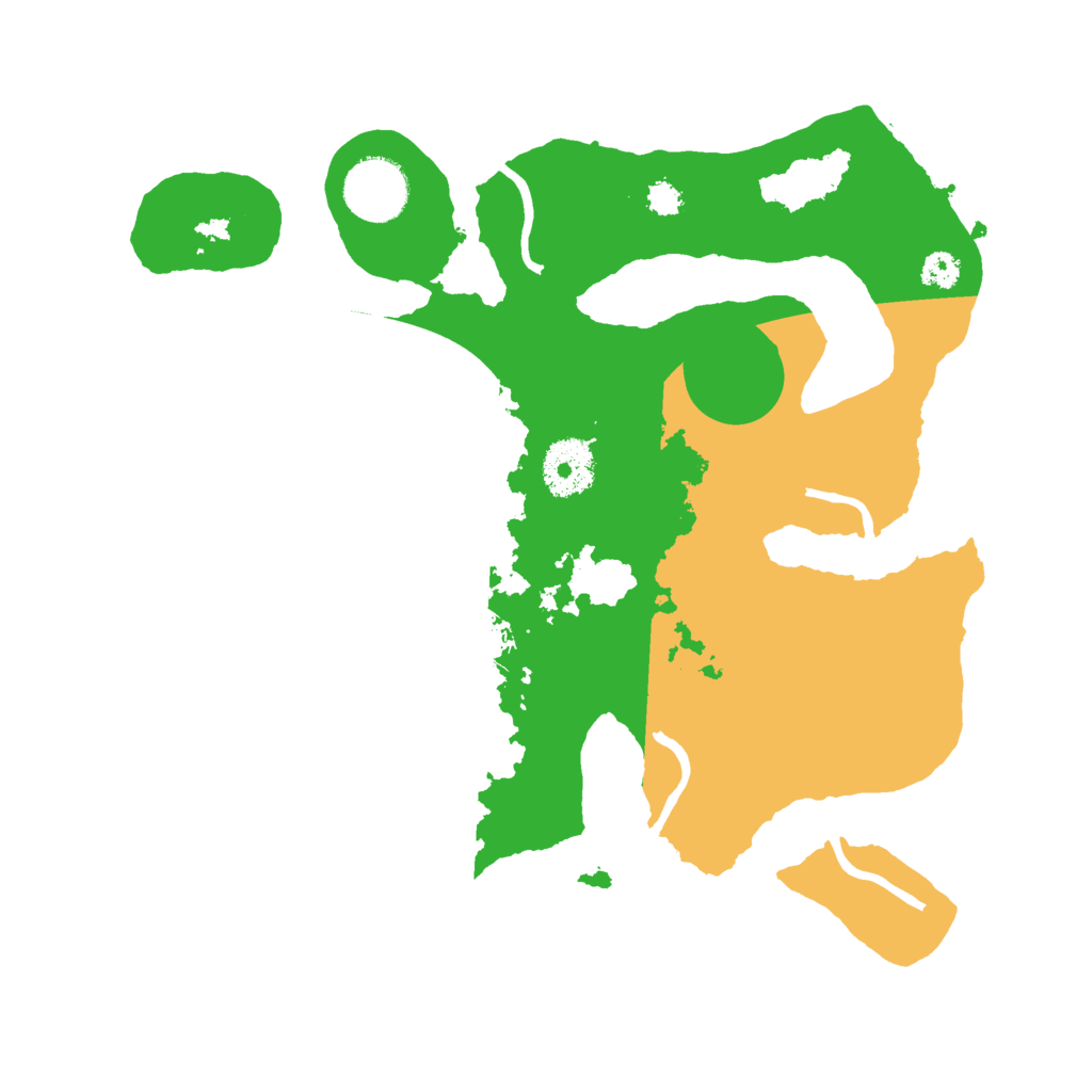 Biome Rust Map: Procedural Map, Size: 3000, Seed: 54423