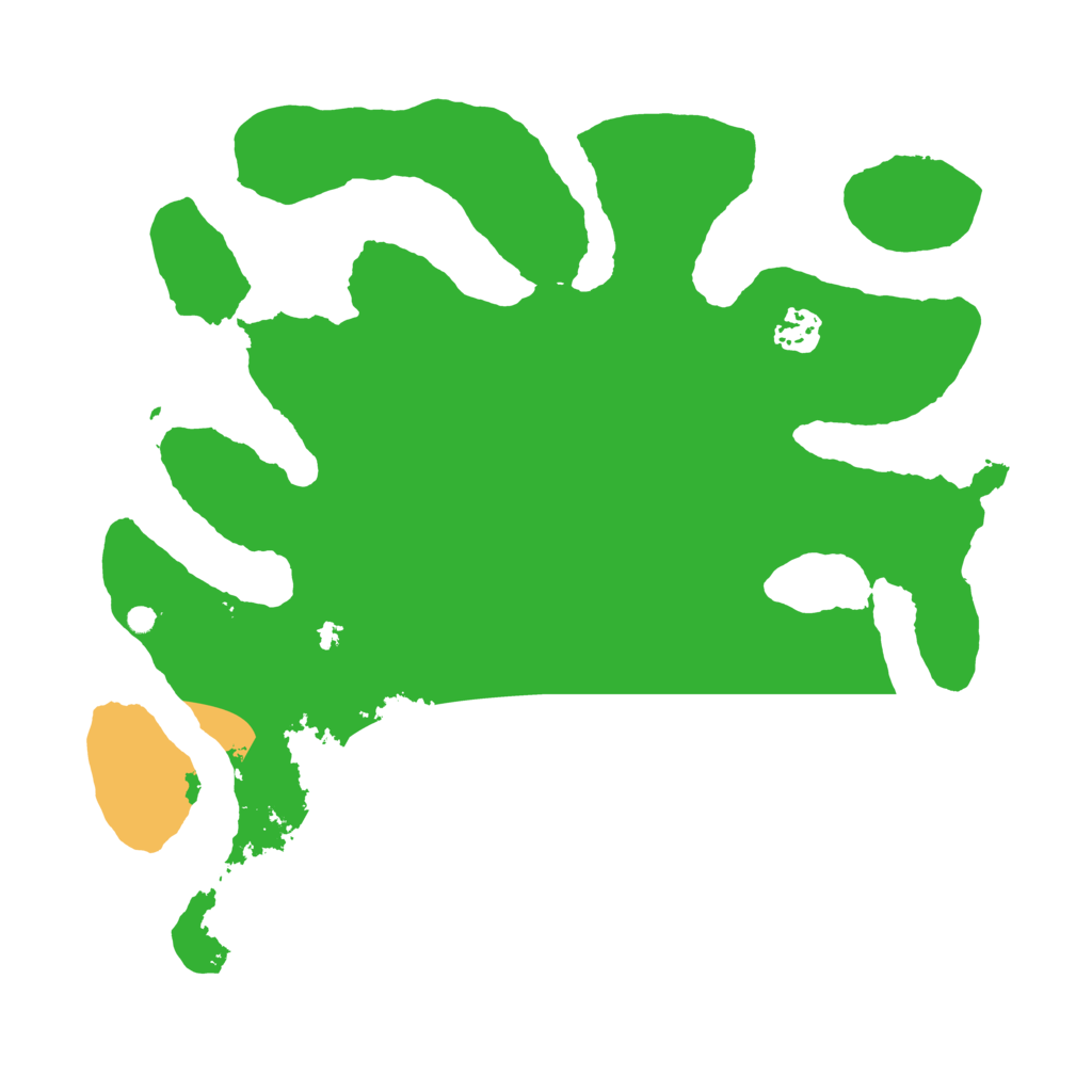 Biome Rust Map: Barren, Size: 3535, Seed: 712372