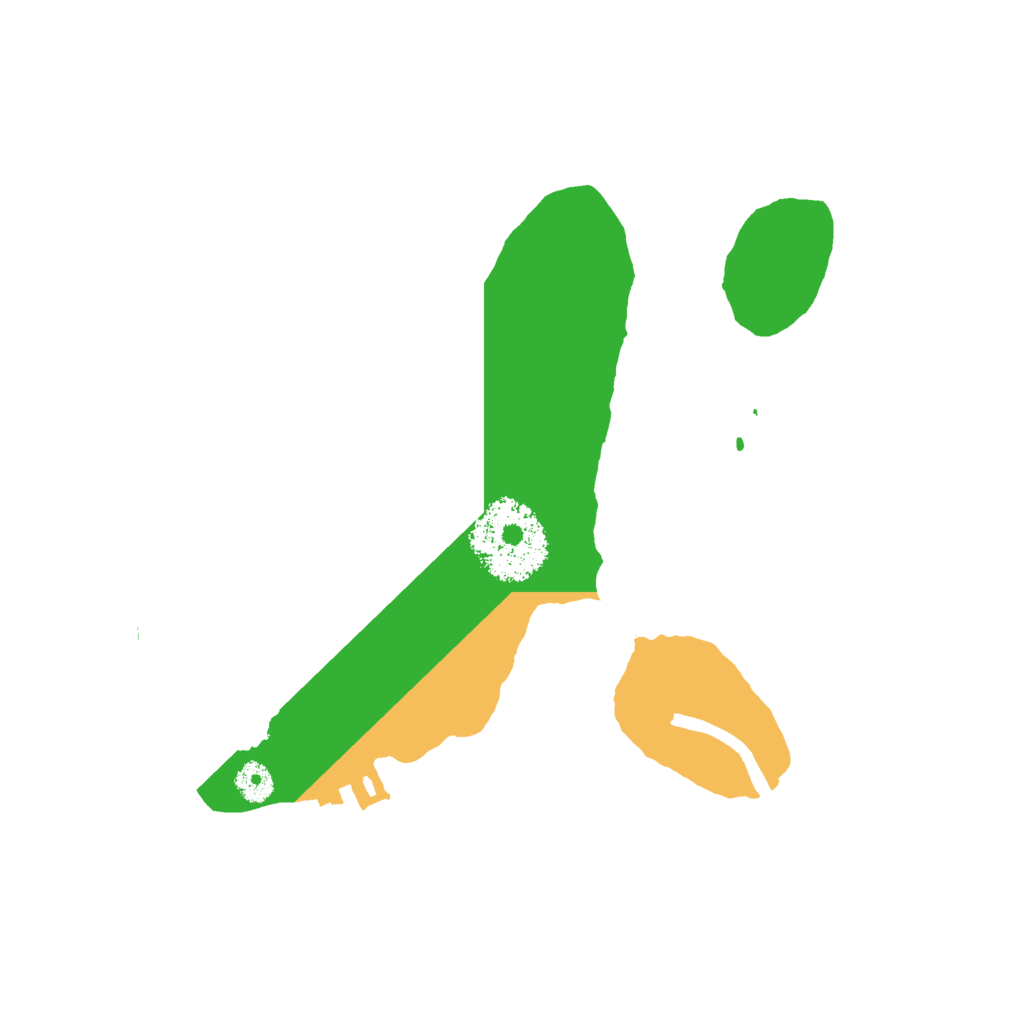 Biome Rust Map: Procedural Map, Size: 2000, Seed: 793197