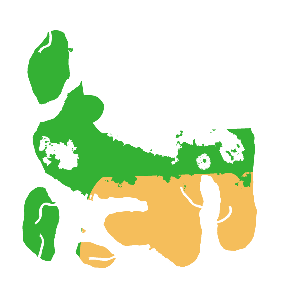 Biome Rust Map: Procedural Map, Size: 3000, Seed: 7689