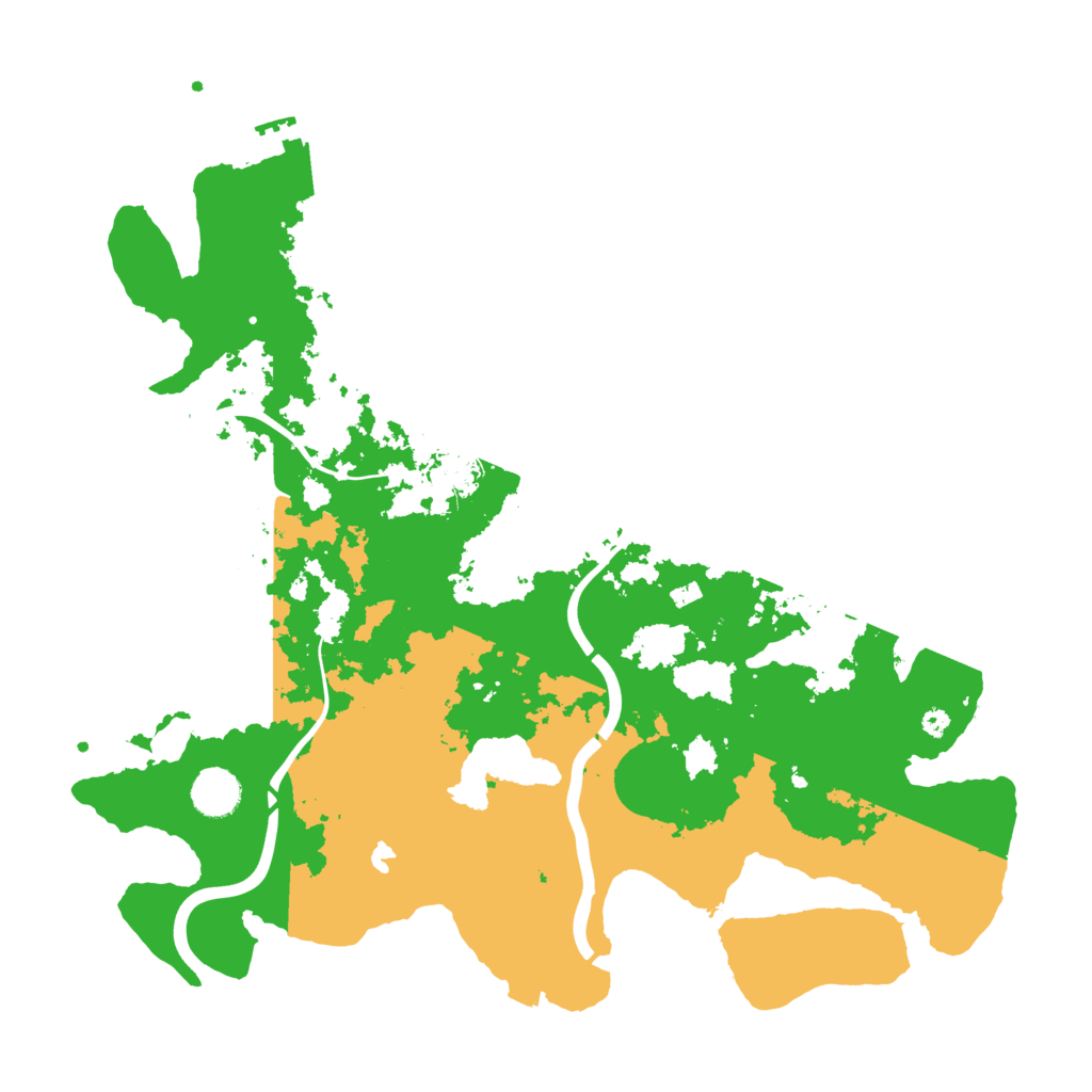 Biome Rust Map: Procedural Map, Size: 4000, Seed: 1365014509