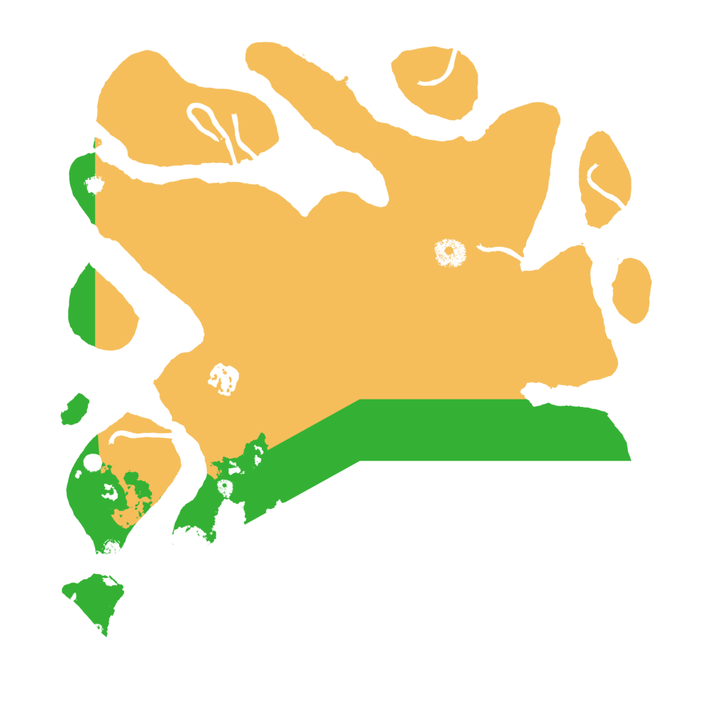 Biome Rust Map: Procedural Map, Size: 3550, Seed: 331787