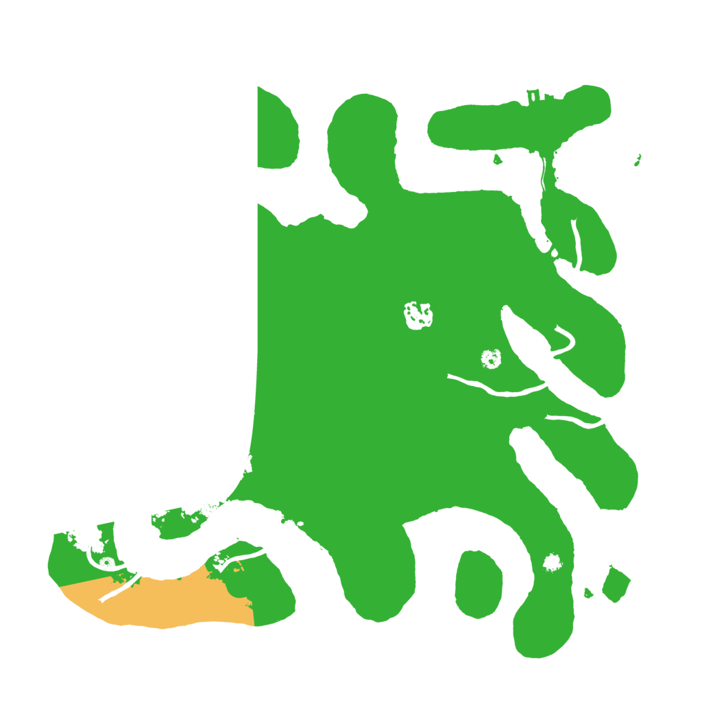 Biome Rust Map: Procedural Map, Size: 3550, Seed: 682485