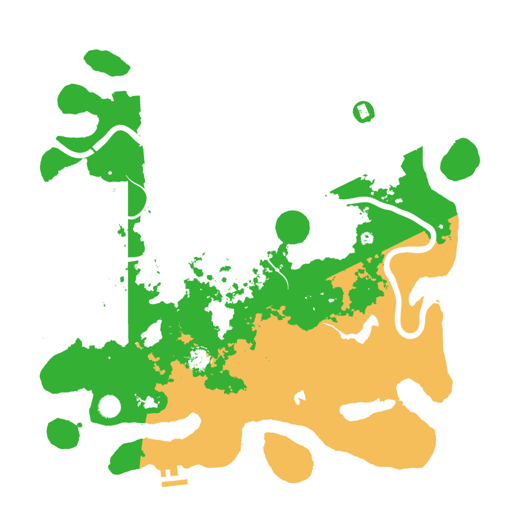 Biome Rust Map: Procedural Map, Size: 4000, Seed: 143385