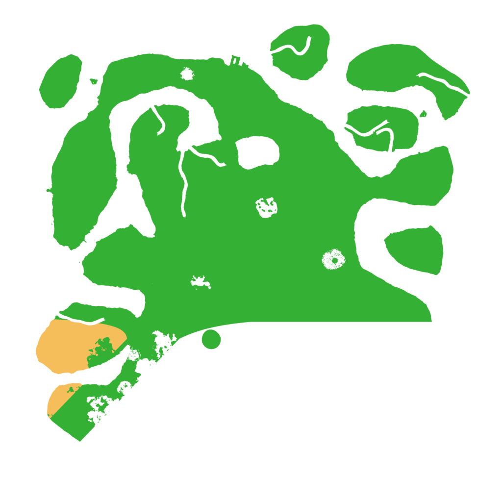 Biome Rust Map: Procedural Map, Size: 3550, Seed: 959109