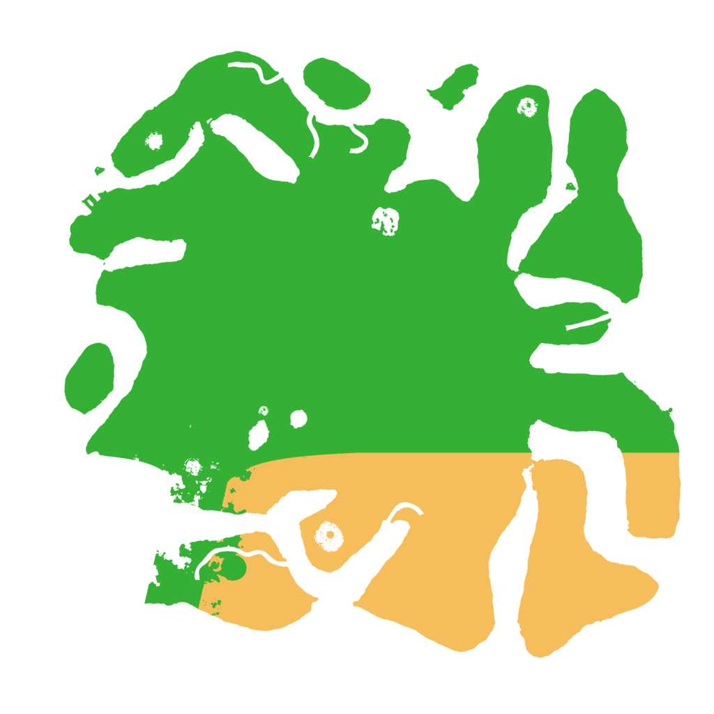 Biome Rust Map: Procedural Map, Size: 3800, Seed: 1159951243