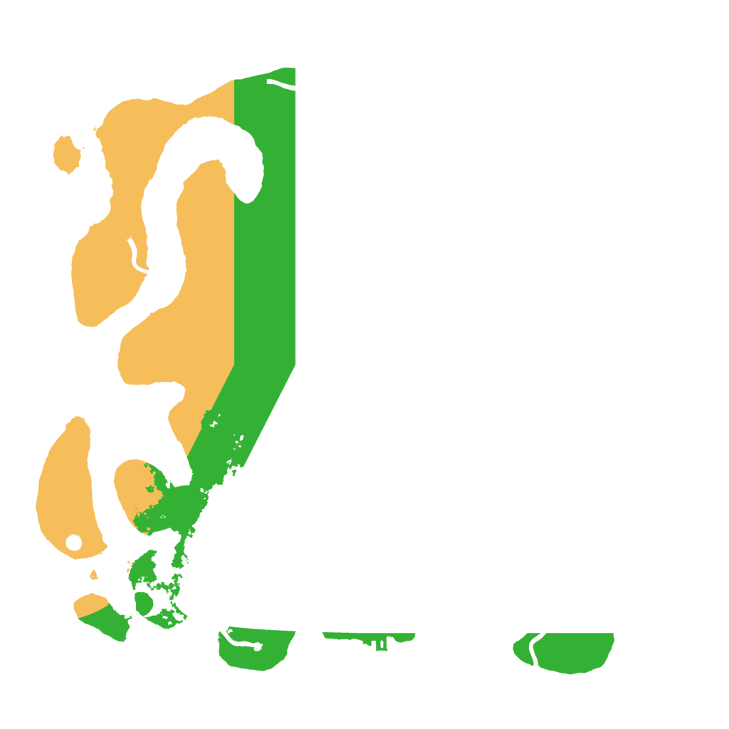 Biome Rust Map: Procedural Map, Size: 4000, Seed: 34567890