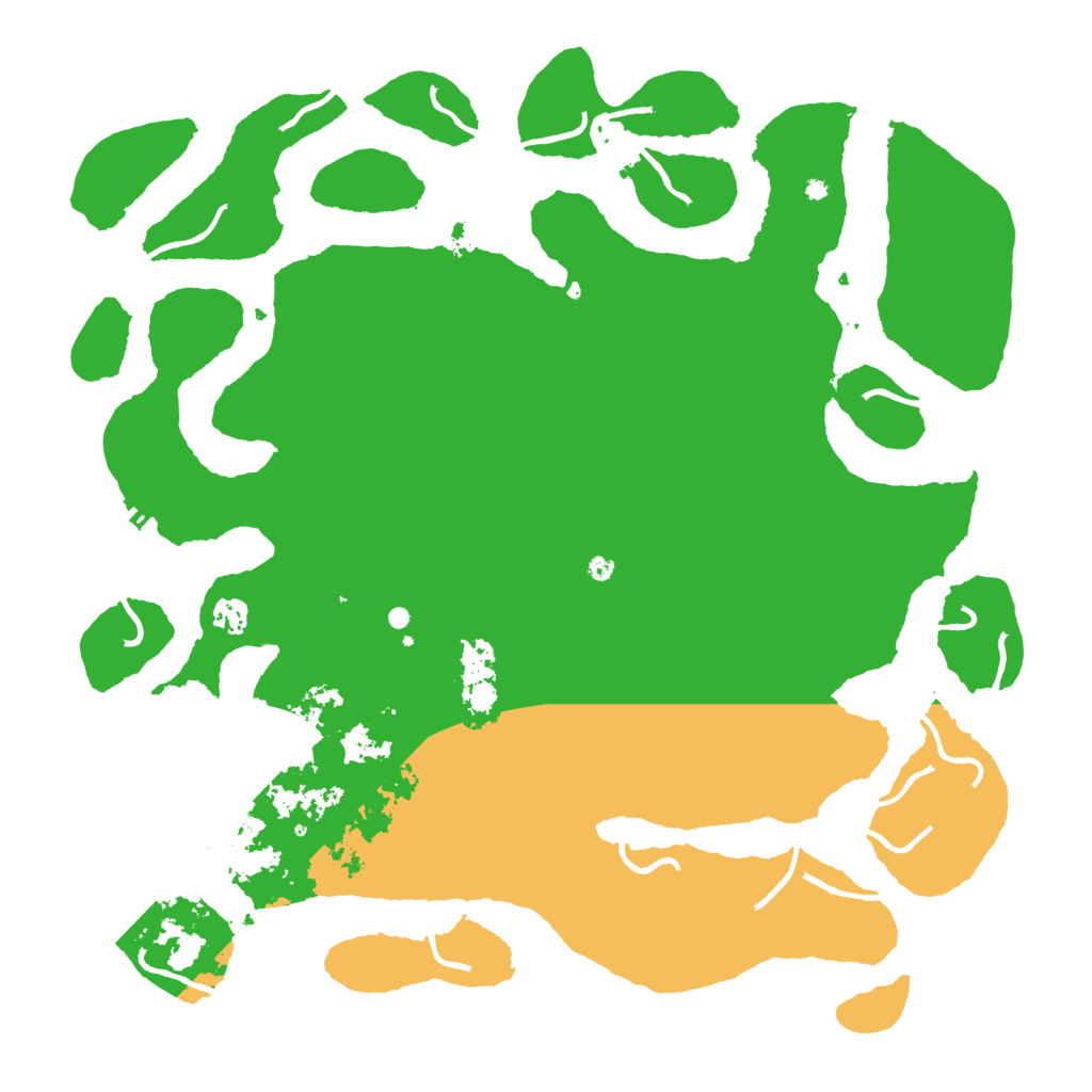 Biome Rust Map: Procedural Map, Size: 4500, Seed: 5579345