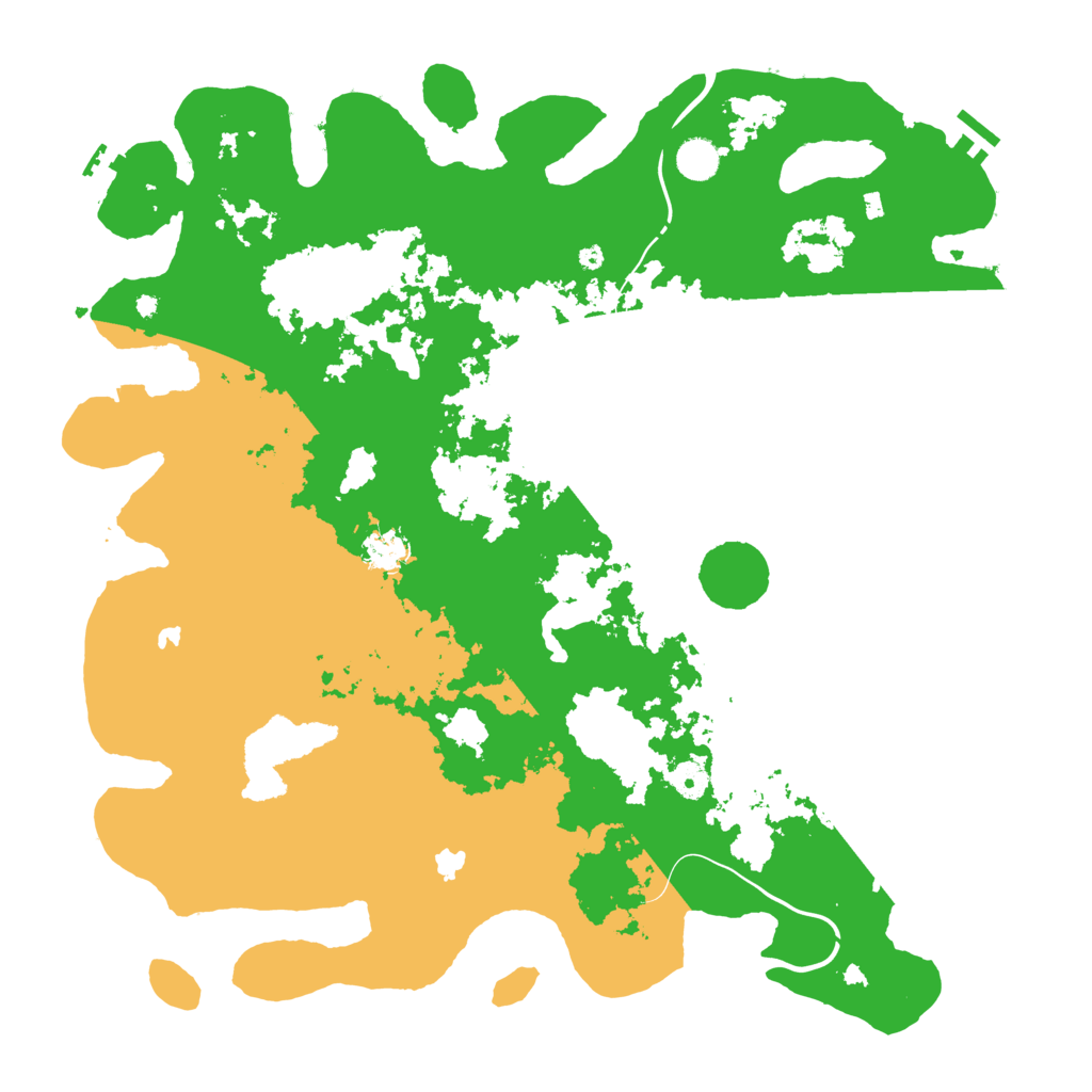 Biome Rust Map: Procedural Map, Size: 4500, Seed: 615336913