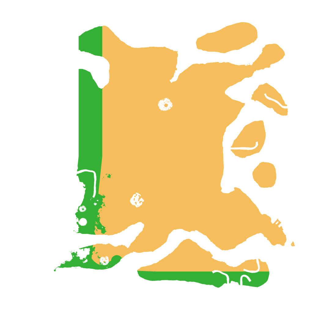 Biome Rust Map: Procedural Map, Size: 3550, Seed: 607274