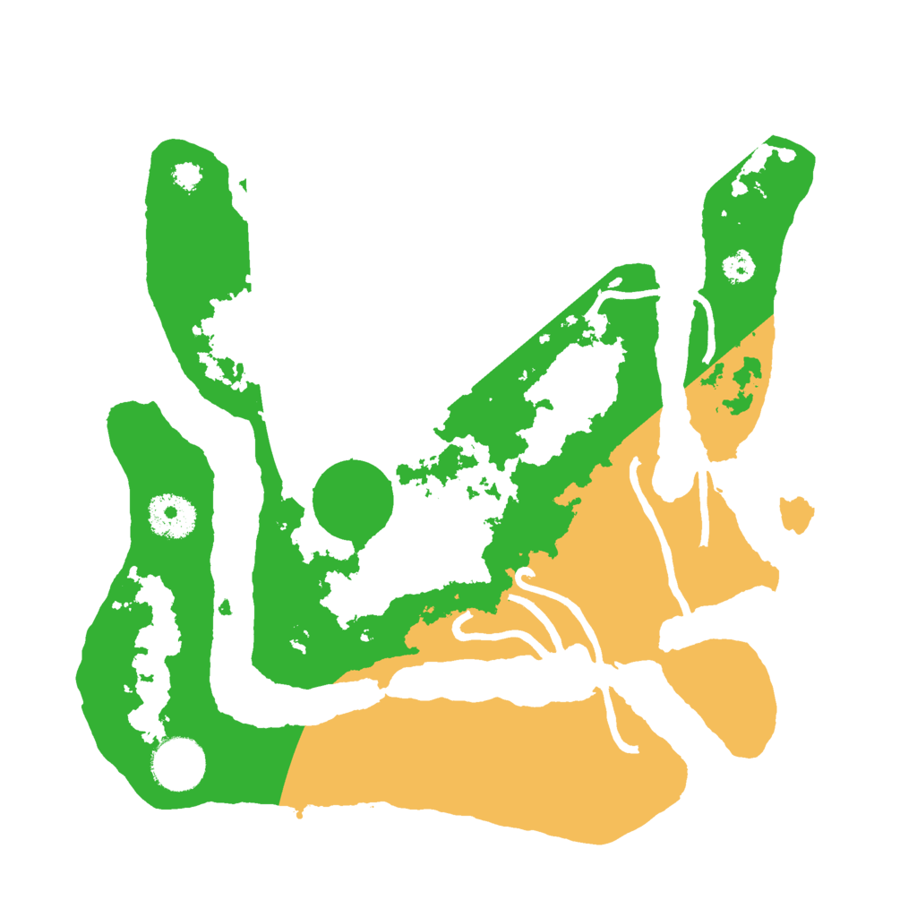 Biome Rust Map: Procedural Map, Size: 3000, Seed: 227