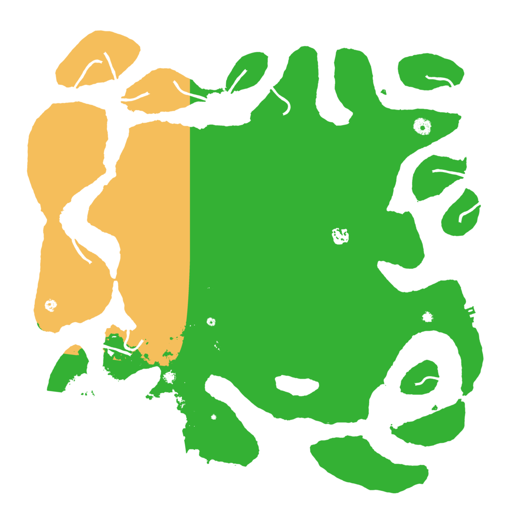 Biome Rust Map: Procedural Map, Size: 4500, Seed: 1461235900