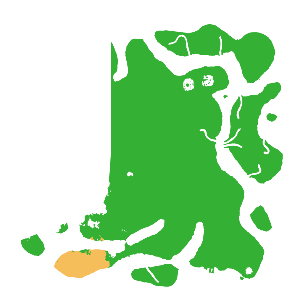 Biome Rust Map: Procedural Map, Size: 3800, Seed: 685146500