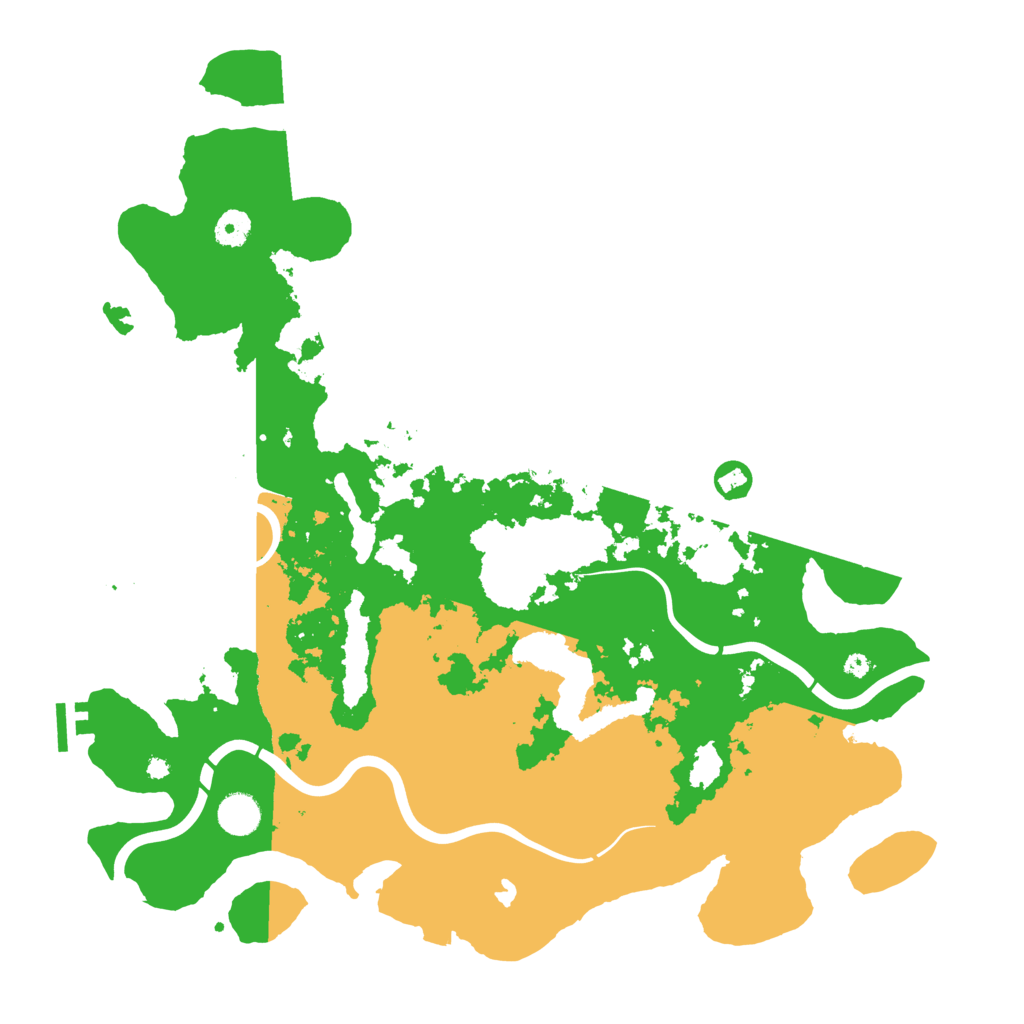 Biome Rust Map: Procedural Map, Size: 4250, Seed: 13825