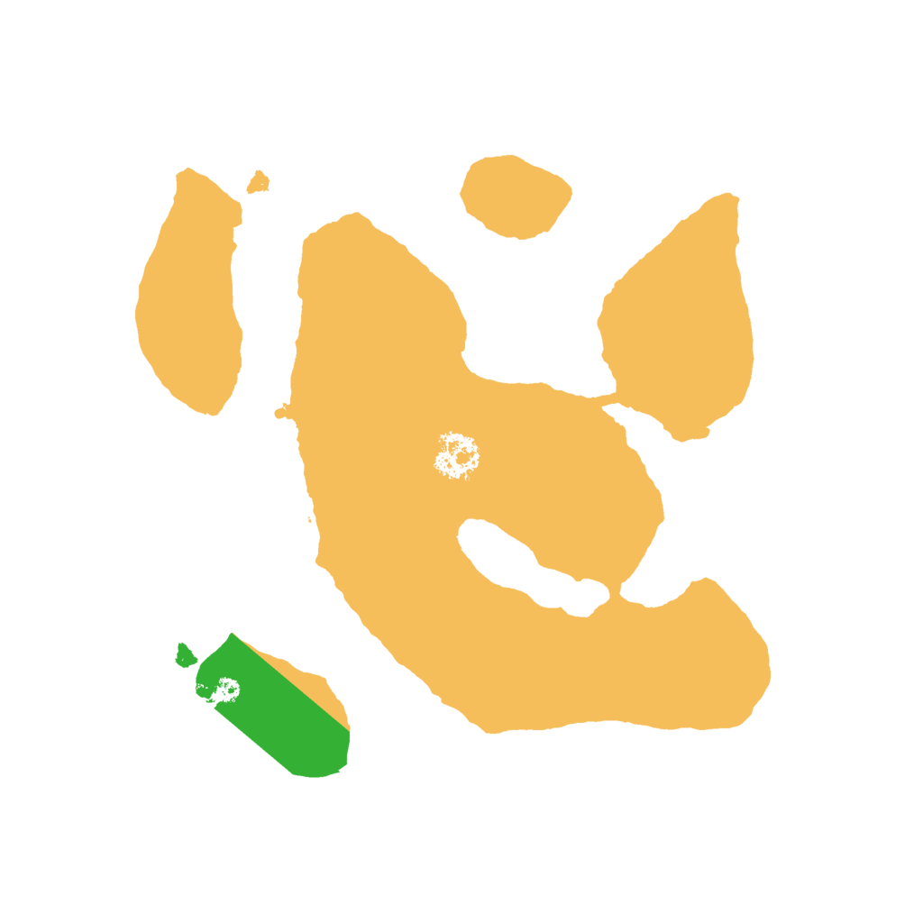 Biome Rust Map: Procedural Map, Size: 2000, Seed: 123450