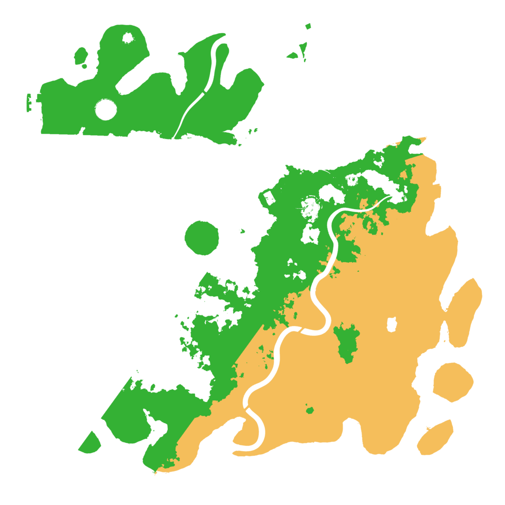 Biome Rust Map: Procedural Map, Size: 4200, Seed: 1052021