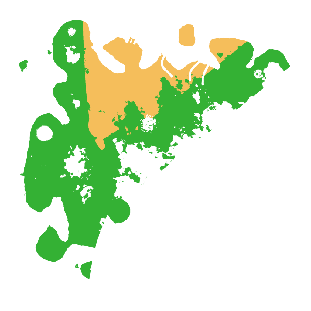 Biome Rust Map: Procedural Map, Size: 3600, Seed: 918918