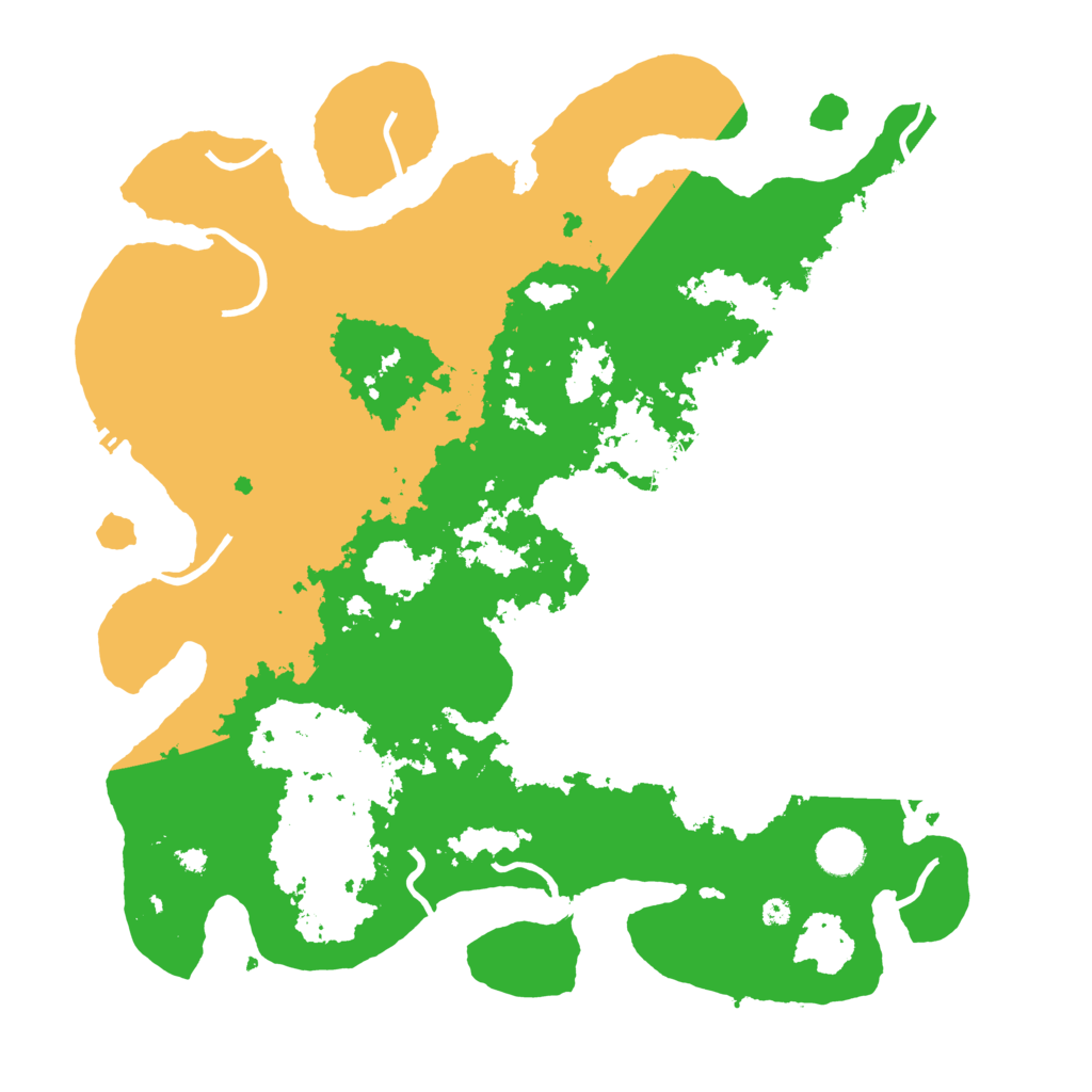 Biome Rust Map: Procedural Map, Size: 4000, Seed: 272974
