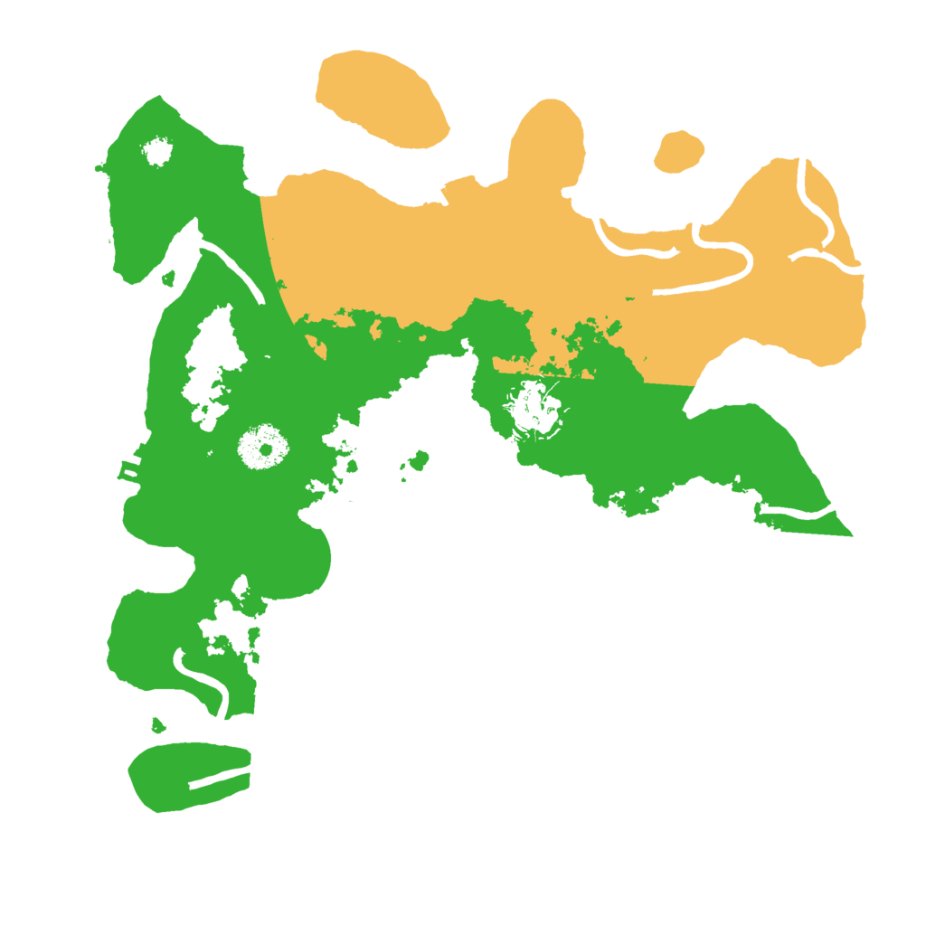 Biome Rust Map: Procedural Map, Size: 3000, Seed: 1342294616