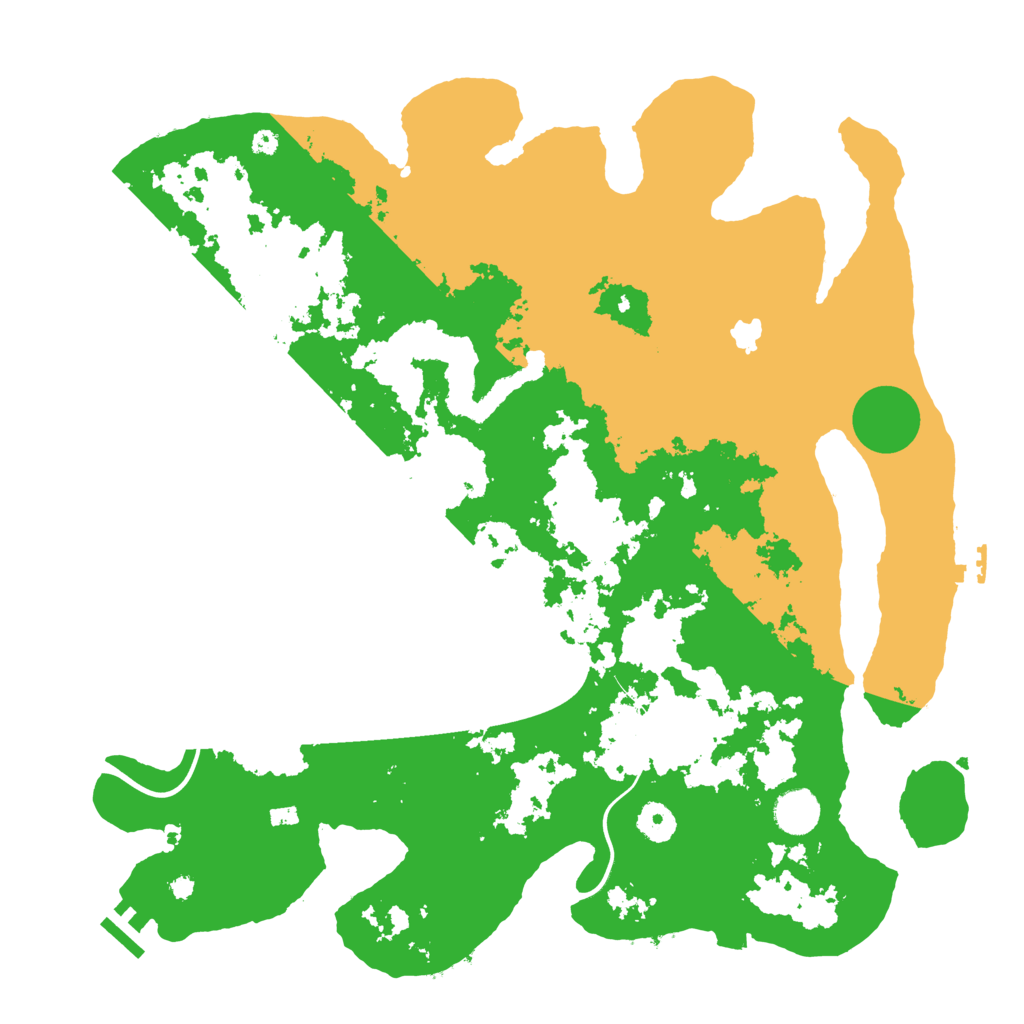 Biome Rust Map: Procedural Map, Size: 4000, Seed: 575585174