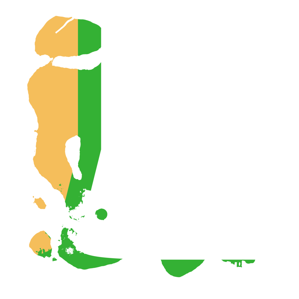 Biome Rust Map: Procedural Map, Size: 3550, Seed: 112093