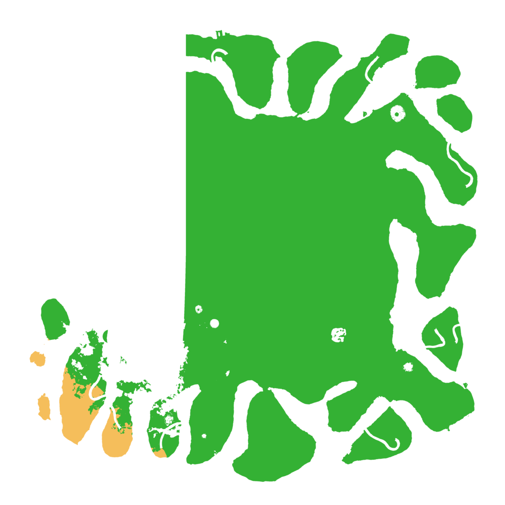 Biome Rust Map: Procedural Map, Size: 5000, Seed: 1053157758