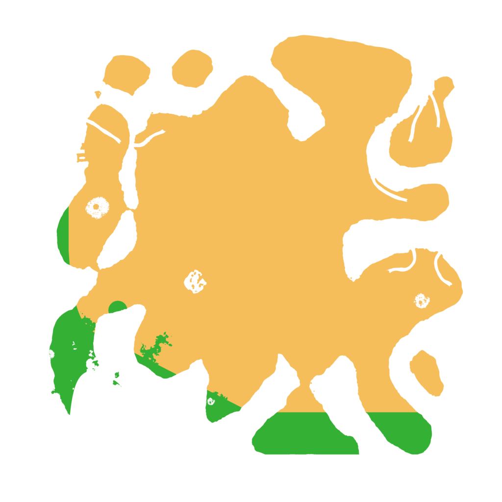 Biome Rust Map: Procedural Map, Size: 3500, Seed: 125999