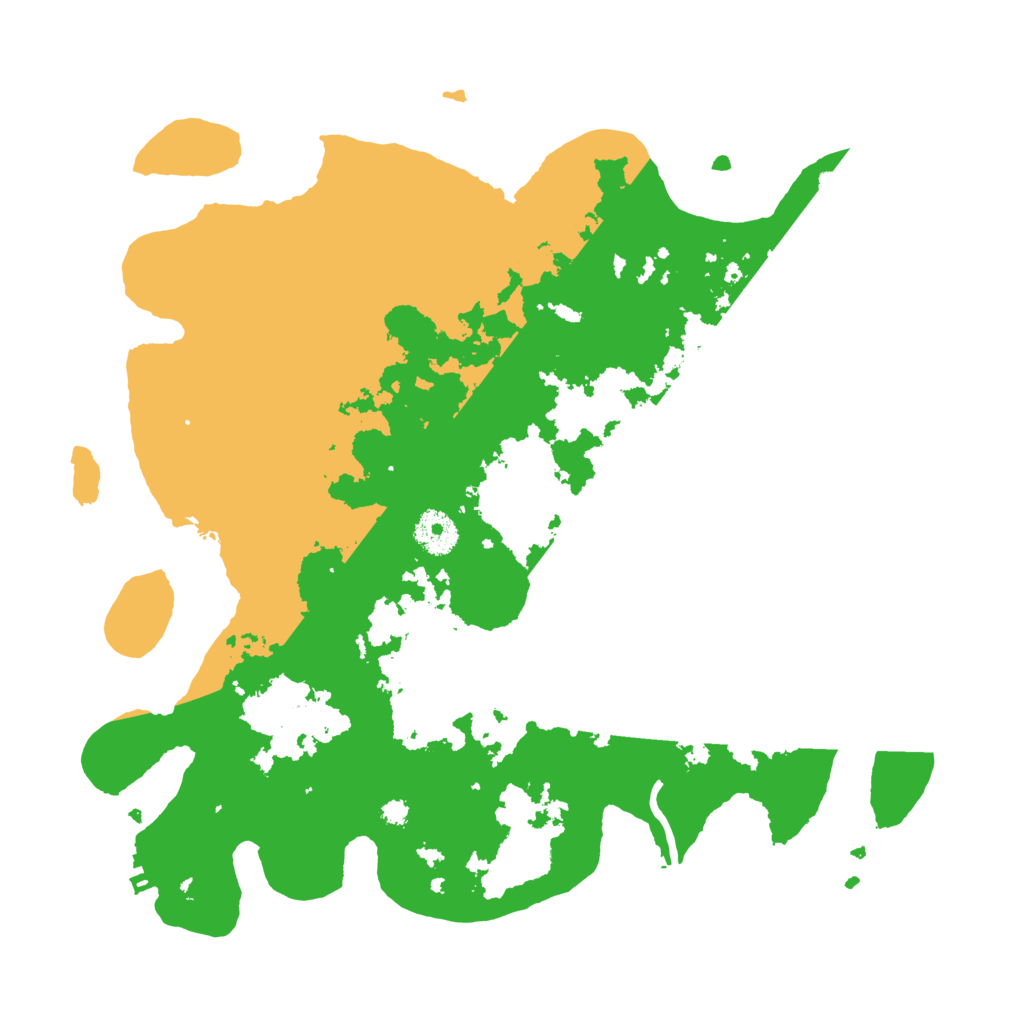 Biome Rust Map: Procedural Map, Size: 3550, Seed: 474503