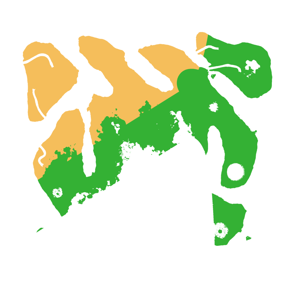 Biome Rust Map: Procedural Map, Size: 3000, Seed: 56