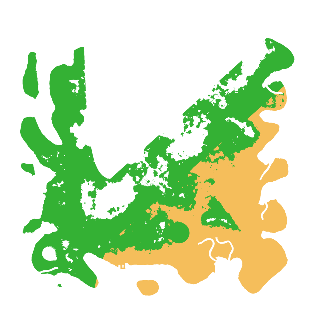 Biome Rust Map: Procedural Map, Size: 4000, Seed: 130229256
