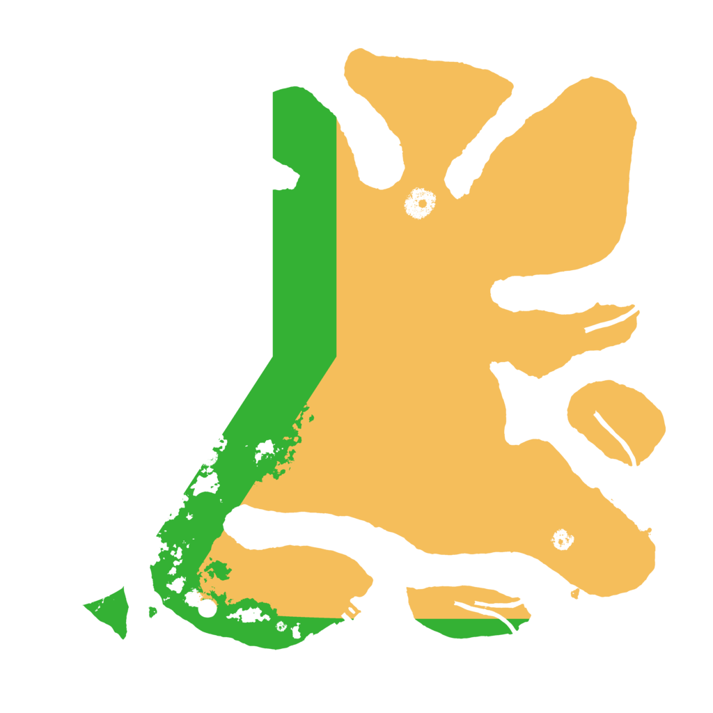 Biome Rust Map: Procedural Map, Size: 3550, Seed: 304940