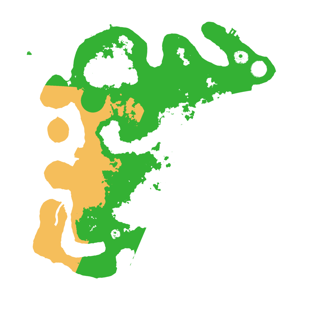 Biome Rust Map: Procedural Map, Size: 3500, Seed: 685078