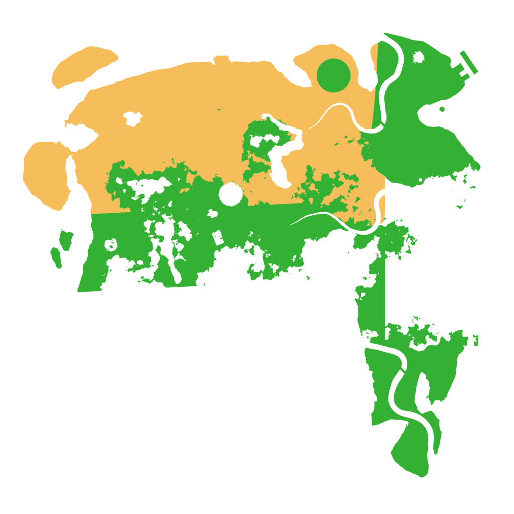 Biome Rust Map: Procedural Map, Size: 4000, Seed: 82315