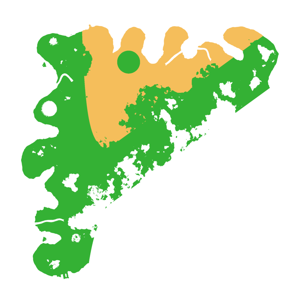Biome Rust Map: Procedural Map, Size: 3550, Seed: 817351