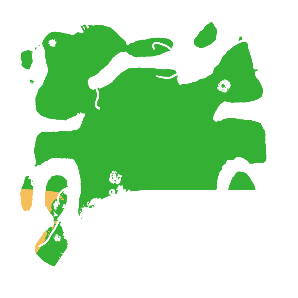 Biome Rust Map: Procedural Map, Size: 3550, Seed: 92349