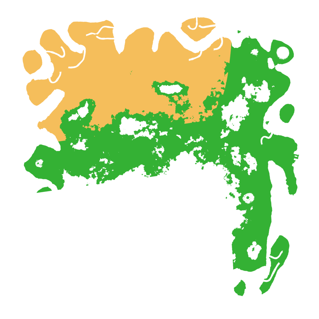 Biome Rust Map: Procedural Map, Size: 4500, Seed: 792154077