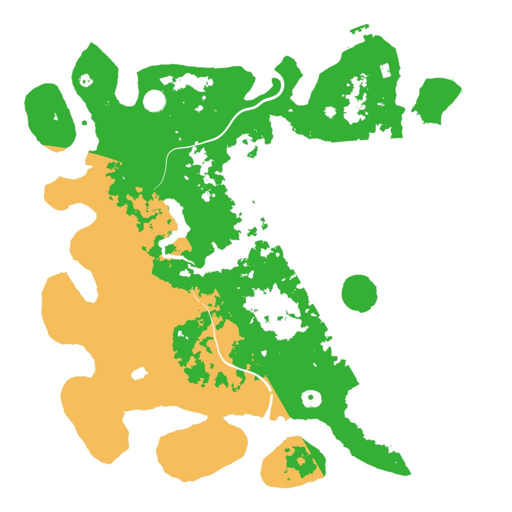 Biome Rust Map: Procedural Map, Size: 4000, Seed: 12546