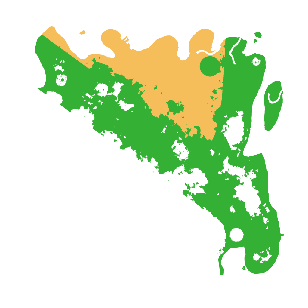 Biome Rust Map: Procedural Map, Size: 4000, Seed: 246559