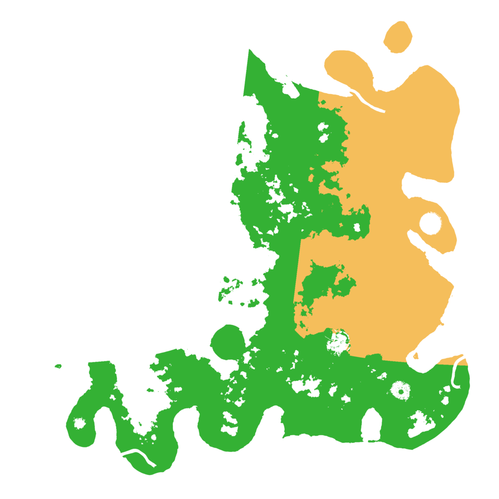 Biome Rust Map: Procedural Map, Size: 4000, Seed: 538427