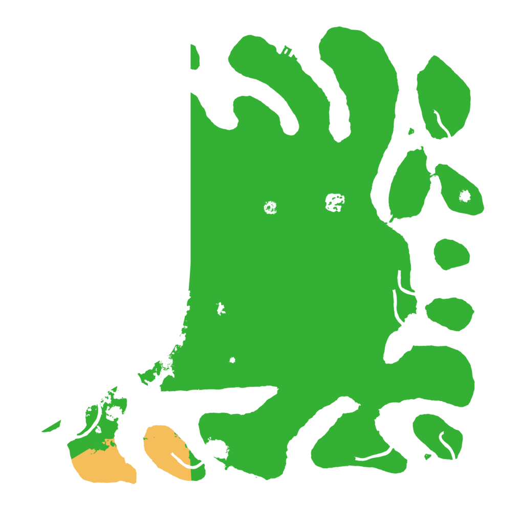 Biome Rust Map: Procedural Map, Size: 4000, Seed: 673119