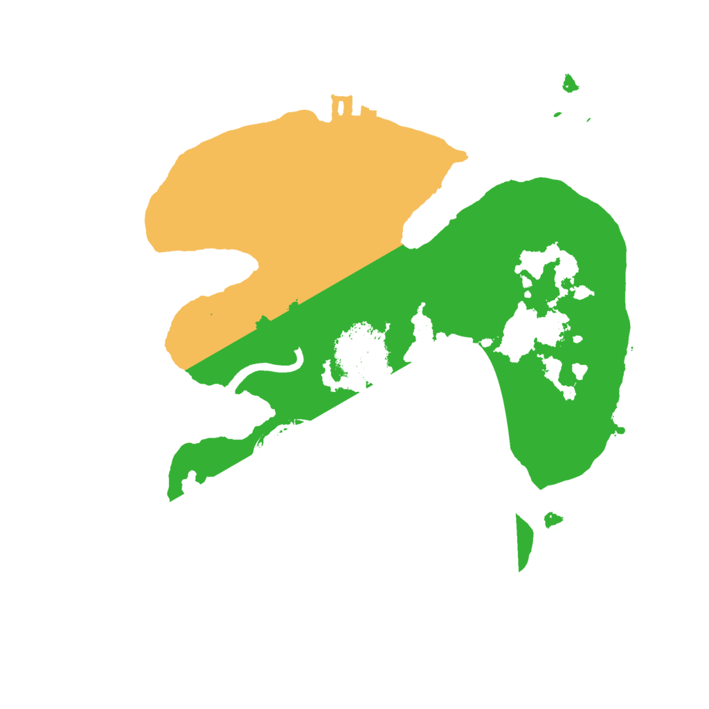 Biome Rust Map: Procedural Map, Size: 2050, Seed: 730