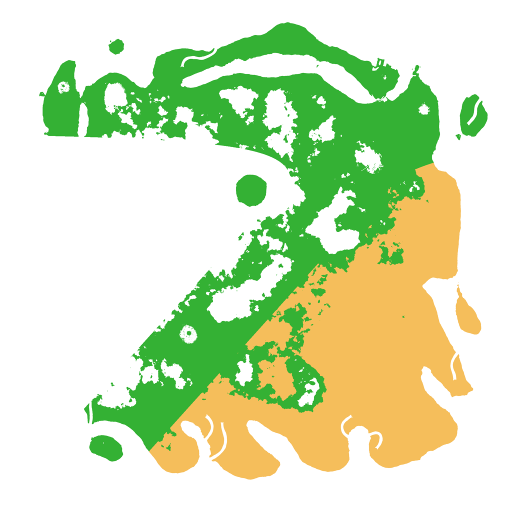 Biome Rust Map: Procedural Map, Size: 4500, Seed: 2