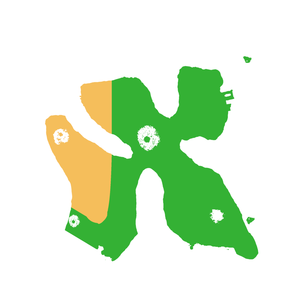 Biome Rust Map: Procedural Map, Size: 2000, Seed: 108348