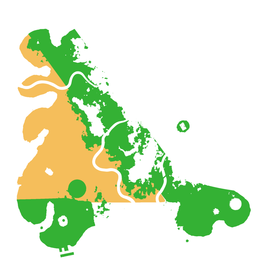 Biome Rust Map: Procedural Map, Size: 4000, Seed: 205343123