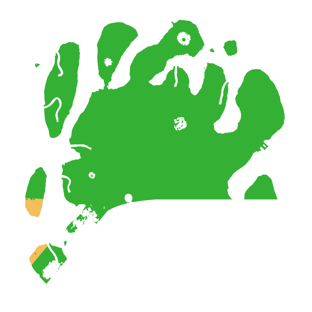 Biome Rust Map: Procedural Map, Size: 3550, Seed: 488924