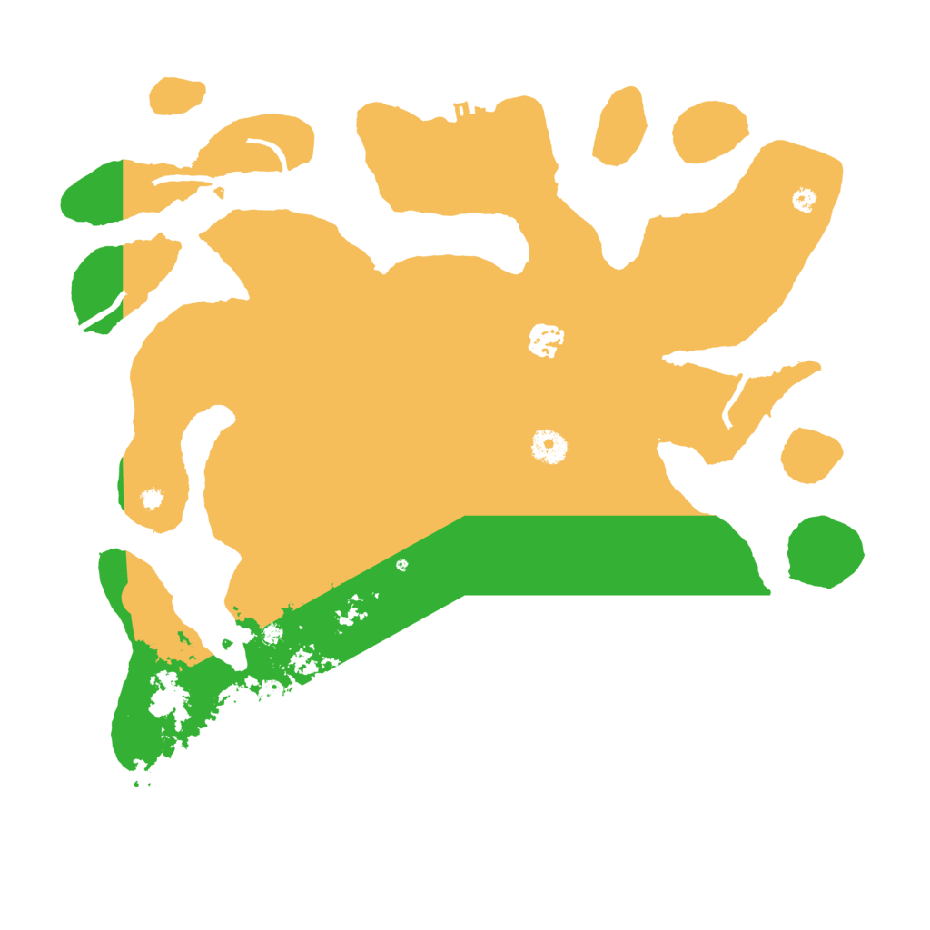 Biome Rust Map: Procedural Map, Size: 4000, Seed: 184866