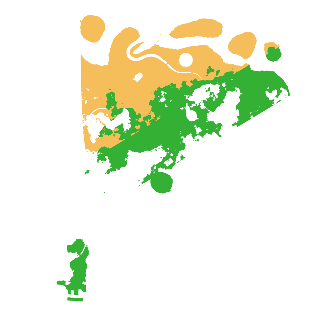 Biome Rust Map: Procedural Map, Size: 4000, Seed: 165627
