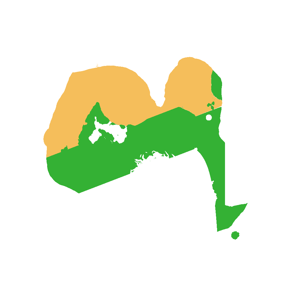 Biome Rust Map: Procedural Map, Size: 1500, Seed: 1517598093