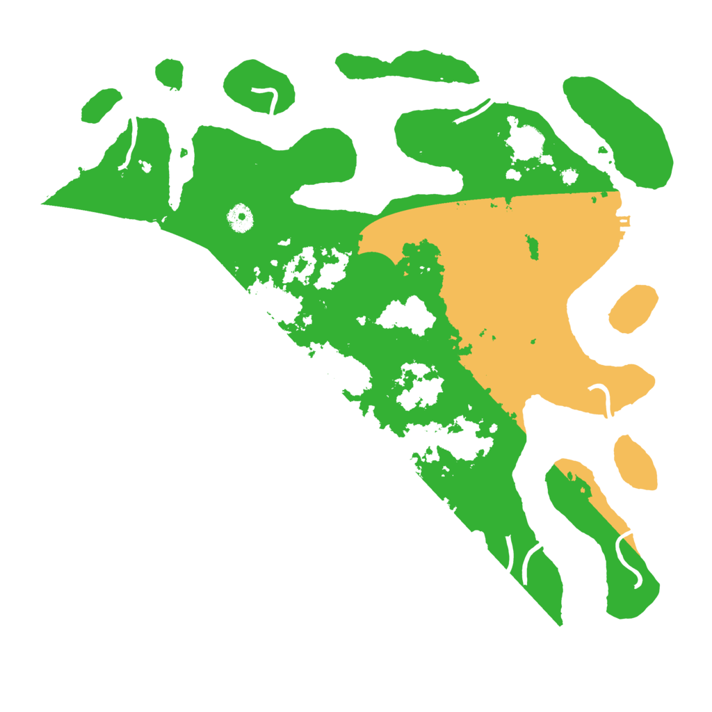 Biome Rust Map: Procedural Map, Size: 4000, Seed: 8155