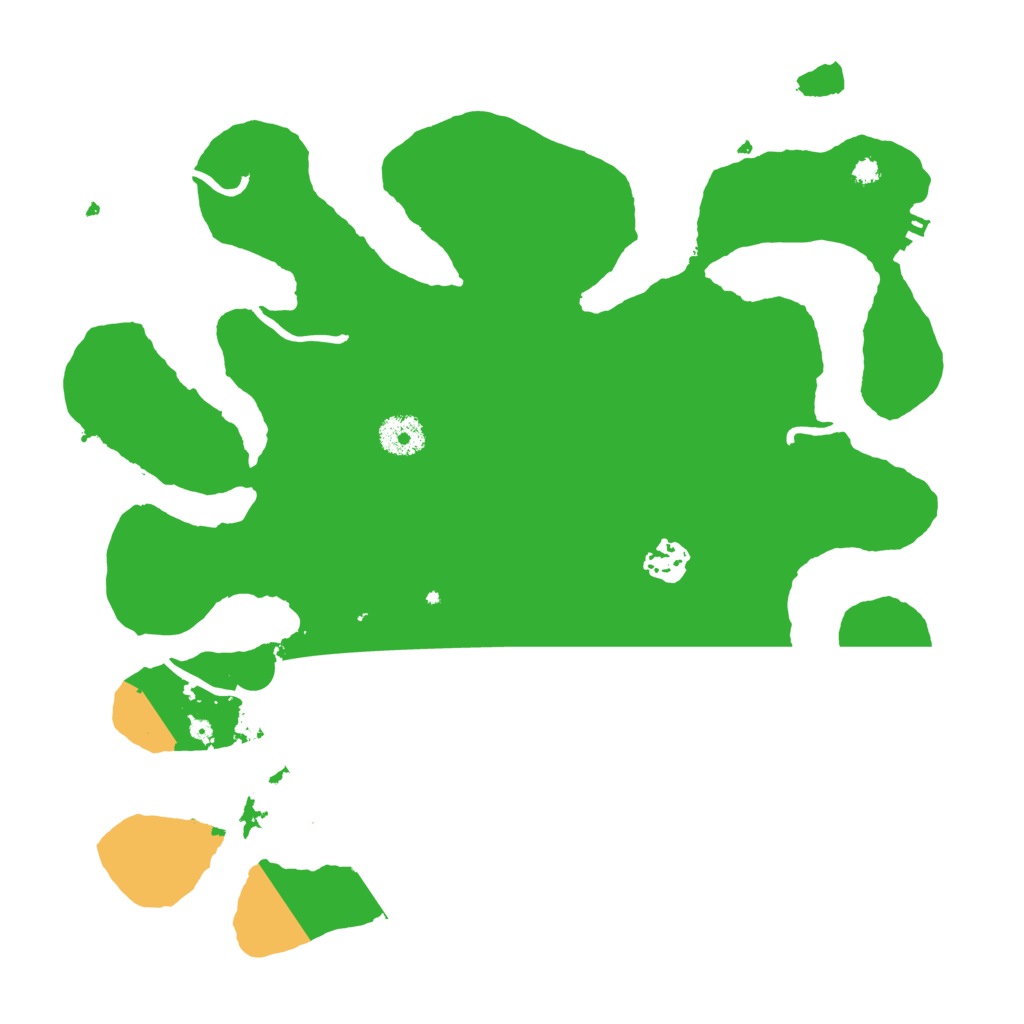 Biome Rust Map: Procedural Map, Size: 3550, Seed: 899025